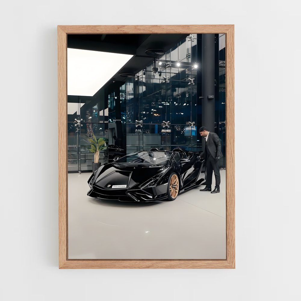 Poster Gentleman et Roadster – affiche Lamborghini (vue 4)